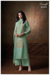 Bhrisha 4134 By Ganga Bemberg Silk Designer Salwar Suits Exporters In India
